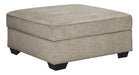 Bovarian - Stone - Ottoman With Storage - Simple Home Plus