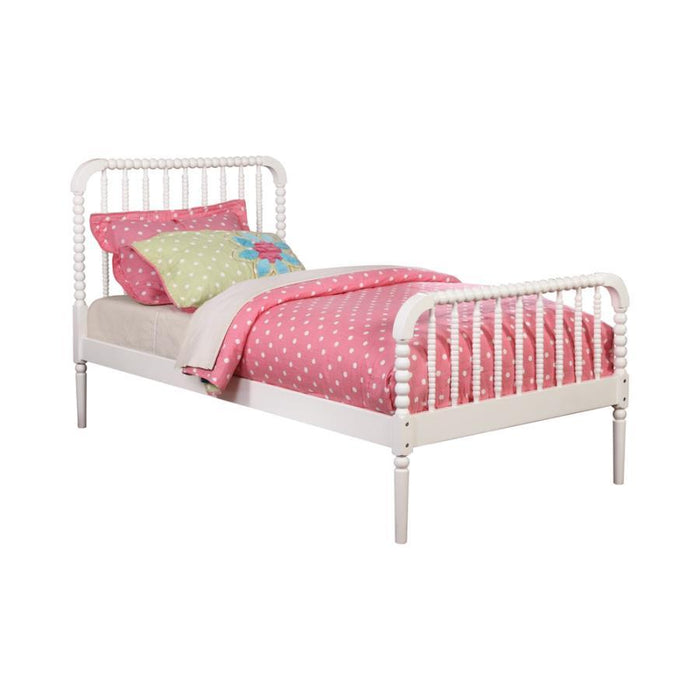 Jones - Twin Bed - White - Simple Home Plus