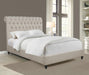 Devon - Button Tufted Upholstered Bed - Simple Home Plus