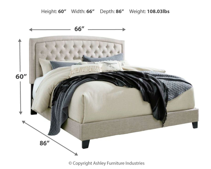 Jerary - Arched Upholstered Bed - Simple Home Plus