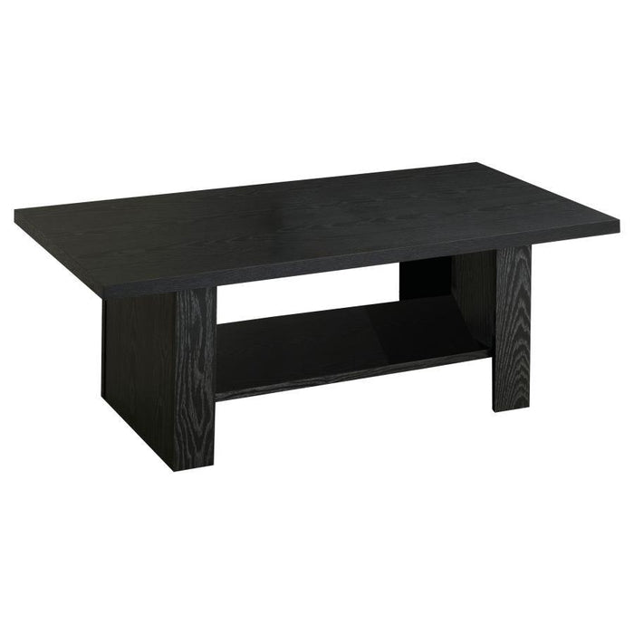 Rodez - 3 Piece Occasional Table Set - Black Oak - Simple Home Plus