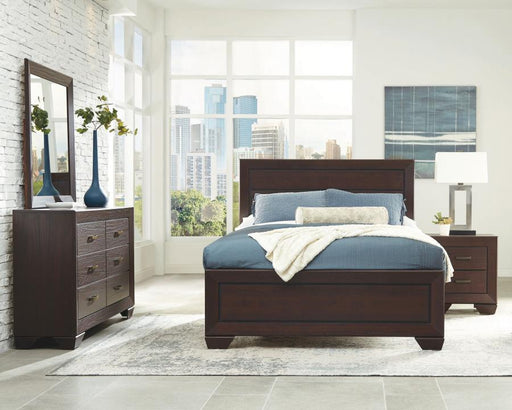 Kauffman - Transitional Panel Bed Bedroom Set - Simple Home Plus