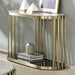 Ofelia - Sofa Table - Antique Brass / Black - Simple Home Plus