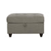 Stonenesse - Tufted Storage Ottoman - Gray - Simple Home Plus