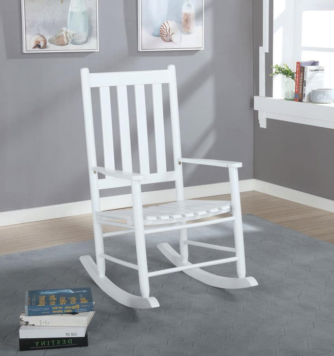 Annie - Slat Back Wooden Rocking Chair - Simple Home Plus