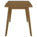 Kersey - Dining Table With Angled Legs - Chestnut - Simple Home Plus