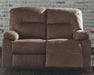 Bolzano - Coffee - Reclining Loveseat - Simple Home Plus