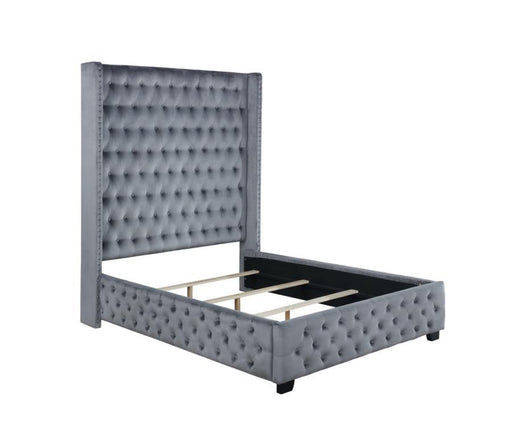 Rocori - Wingback Tufted Bed - Simple Home Plus