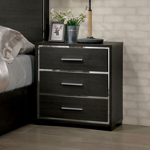 Camryn - Nightstand - Warm Gray - Simple Home Plus