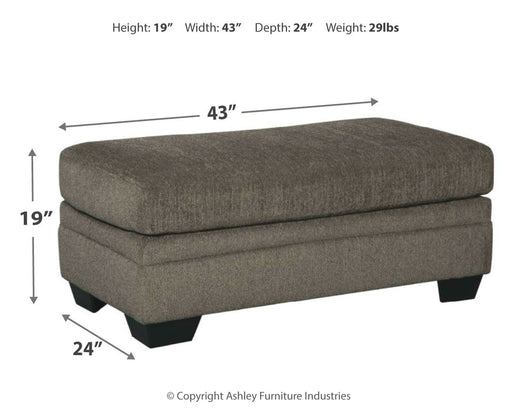 Dorsten - Ottoman - Simple Home Plus