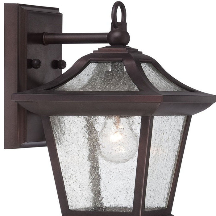 Birdhouse Shape Outdoor Wall Light - Antique Bronze