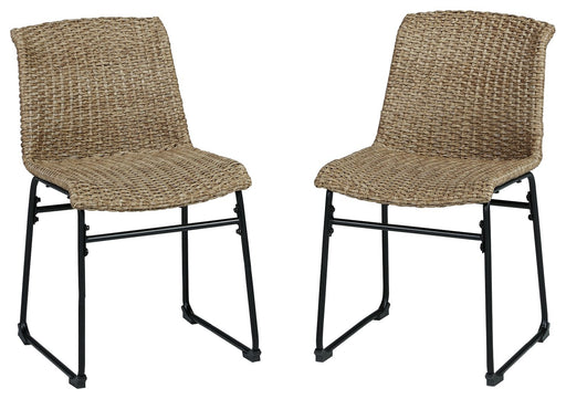 Amaris - Brown / Black - Chair (Set of 2) - Simple Home Plus