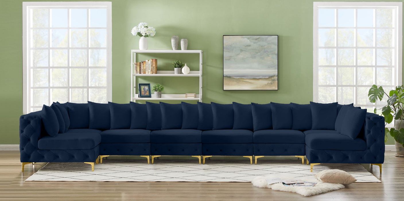 Tremblay - Modular Sectional 8 Piece - Navy