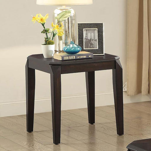 Baylor - Square End Table - Walnut - Simple Home Plus