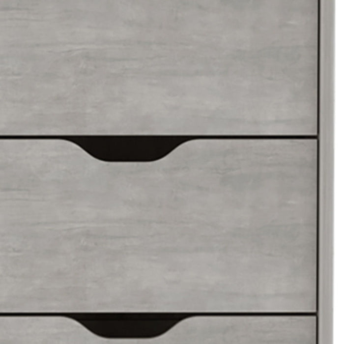 5 Drawer Standard Chest - Gray