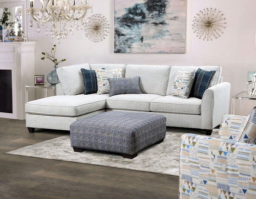 Chepstow - Sectional - Cream - Simple Home Plus