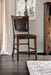 Wichita - Counter Height Chair (Set of 2) - Distressed Dark Oak - Simple Home Plus