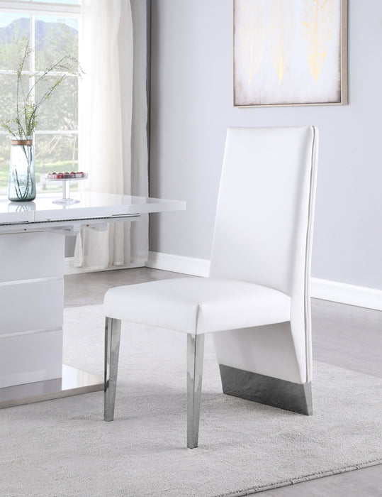 Porsha - Dining Chair Set - Chrome Base