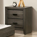 Roanne - Nightstand - Gray - Simple Home Plus