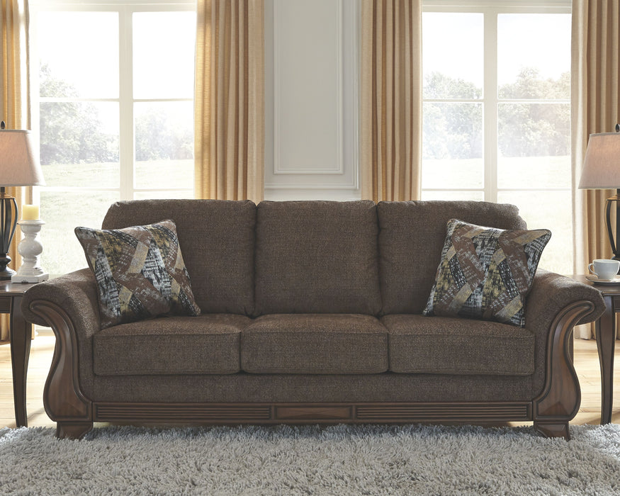 Miltonwood - Teak - Sofa - Simple Home Plus