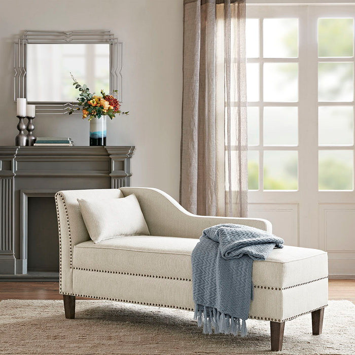 Trinity - Accent Chaise - Ivory