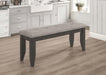 Dalila - Tufted Upholstered Dining Bench - Simple Home Plus