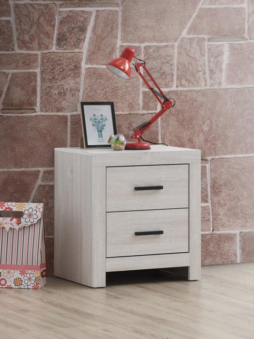 Brantford - 2-Drawer Nightstand - Simple Home Plus