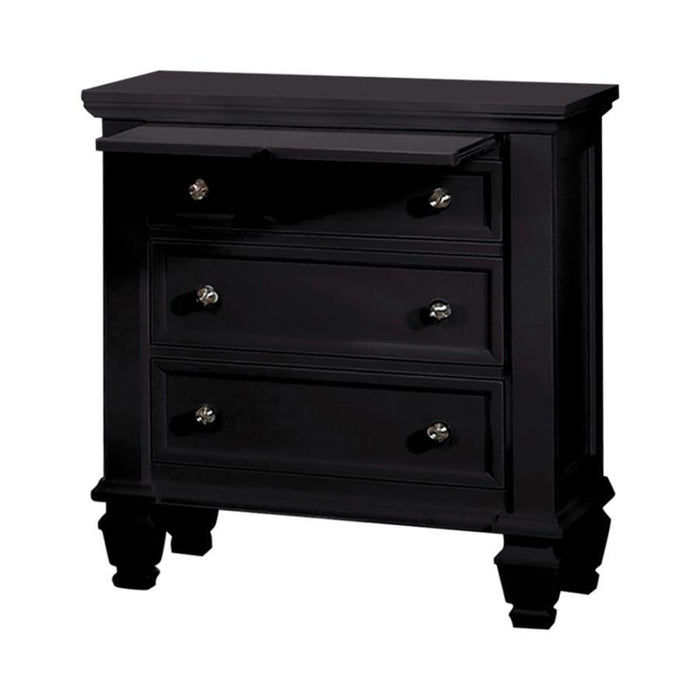 Sandy Beach - 3-drawer Nightstand - Simple Home Plus