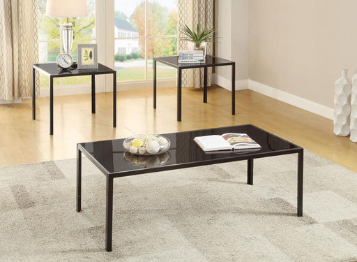 Brock - 3 Piece Occasional Table Set - Warm Medium Brown - Simple Home Plus