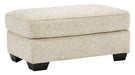 Haisley - Ivory - Ottoman - Simple Home Plus