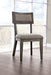 Leeds - Side Chair (Set of 2) - Gray - Simple Home Plus