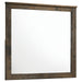 Woodmont - Rectangle Dresser Mirror - Rustic Golden Brown - Simple Home Plus