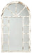 Divakar - Antique White - Accent Mirror - Simple Home Plus