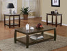 Dixon - 3 Piece Coffee Table Set - Espresso - Simple Home Plus