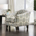 Misty - Chair - Ivory / Pattern - Simple Home Plus