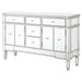 Duchess - 5-Drawer Accent Cabinet - Silver - Simple Home Plus