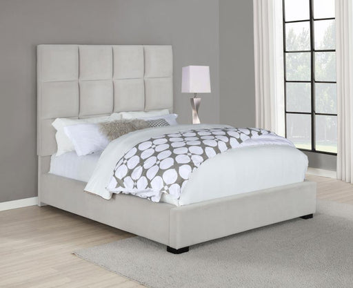 Panes - Tufted Upholstered Panel Bed - Simple Home Plus