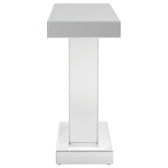 Crocus - Rectangular Console Table - Silver - Simple Home Plus