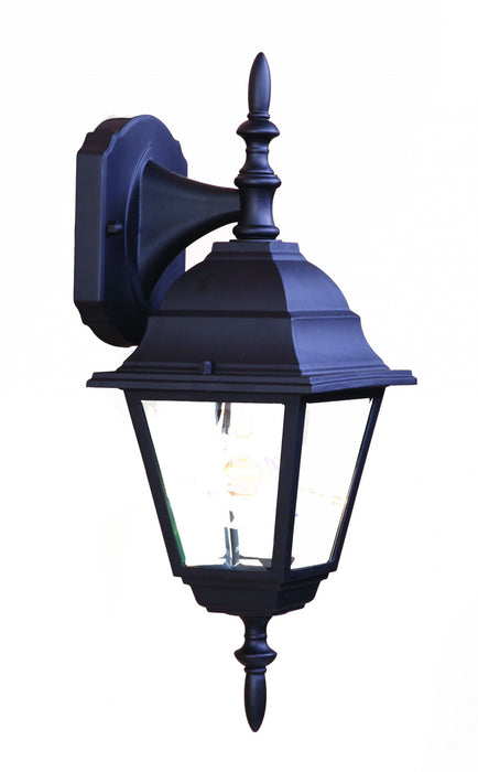 Swing Arm Outdoor Wall Light - Black