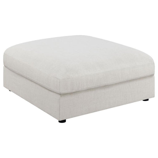 Serene - Upholstered Rectangular Ottoman - Simple Home Plus