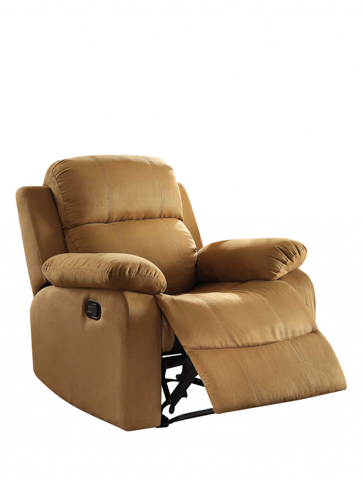 Microfiber Recliner - Brown