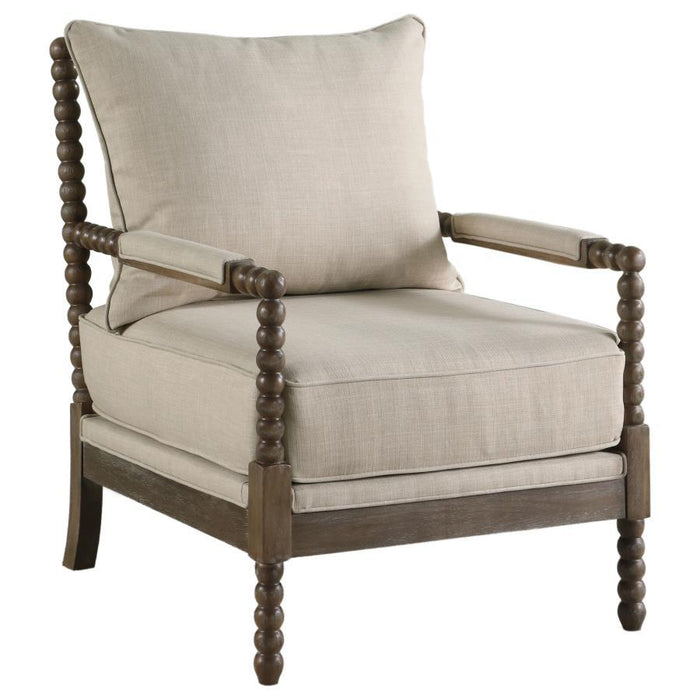 Blanchett - Cushion Back Accent Chair - Simple Home Plus