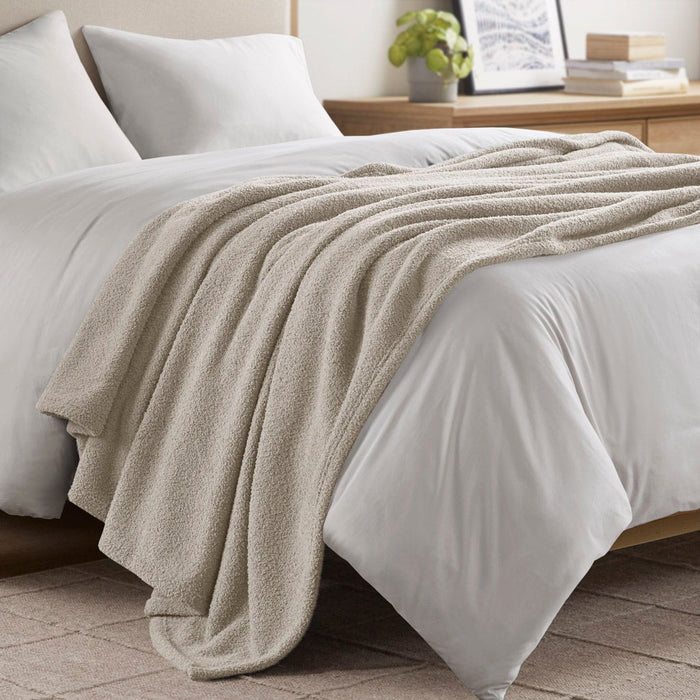 Dream Soft - Twin Blanket - Taupe