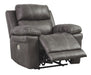 Erlangen - Dark Gray - Pwr Recliner/Adj Headrest - Simple Home Plus