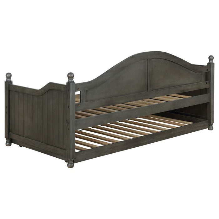 Julie Ann - Arched Back Day Bed With Trundle - Simple Home Plus