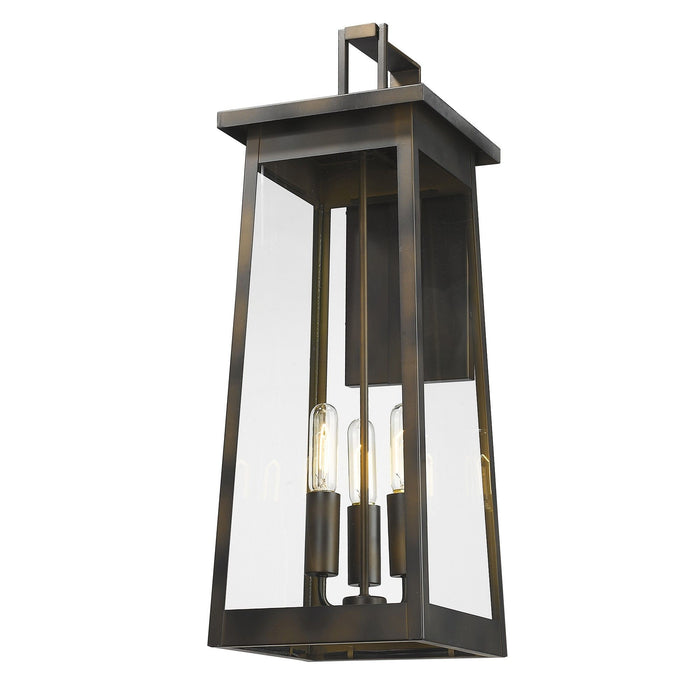 Alden 3-Light Oil-Rubbed Wall Light - Bronze