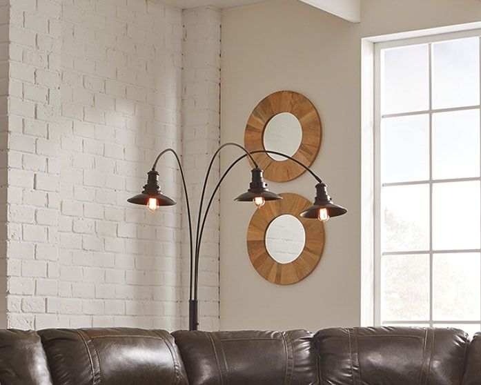 Sheriel - Black - Metal Arc Lamp - Simple Home Plus