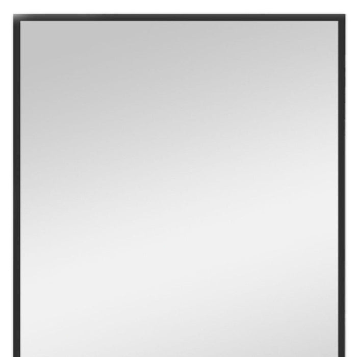 Aluminum Wall Mirror - Black