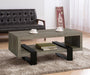 Dinard - Coffee Table With Shelf - Gray Driftwood - Simple Home Plus