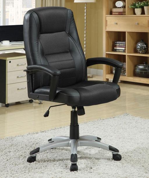 Dione - Adjustable Height Office Chair - Black - Simple Home Plus